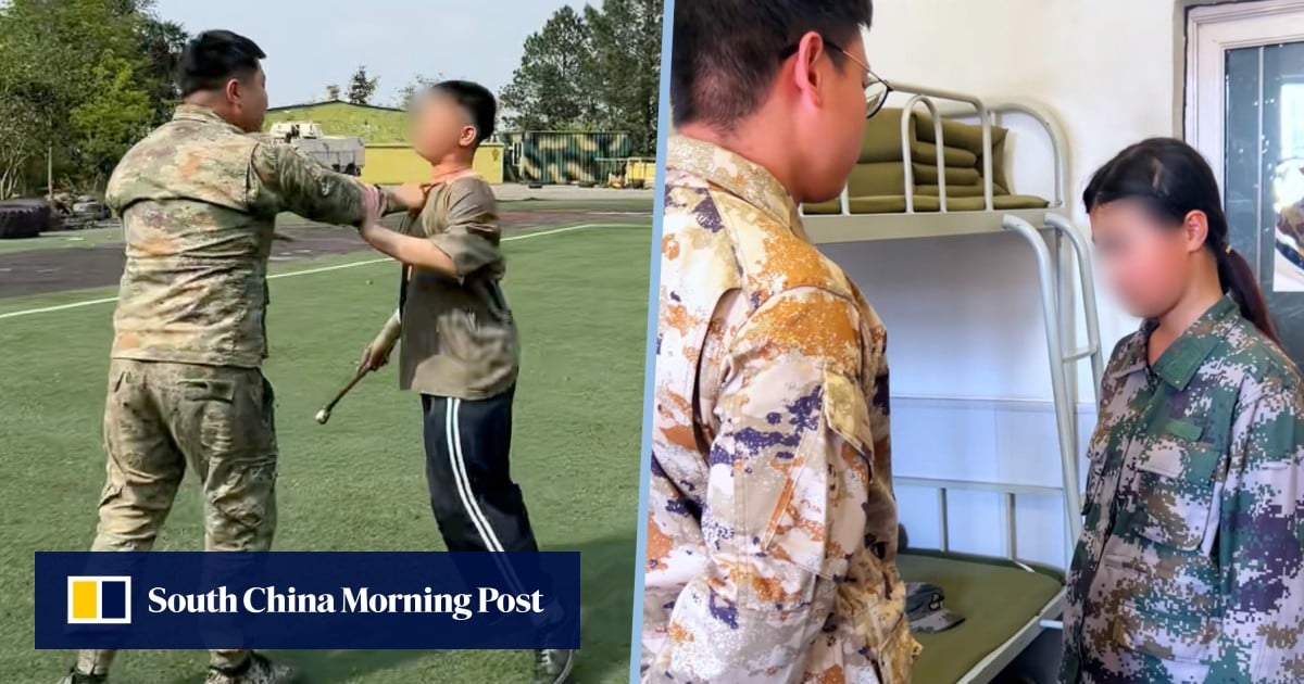 China live-streams expose minors undergoing harsh training designed for ‘rebellious youth’