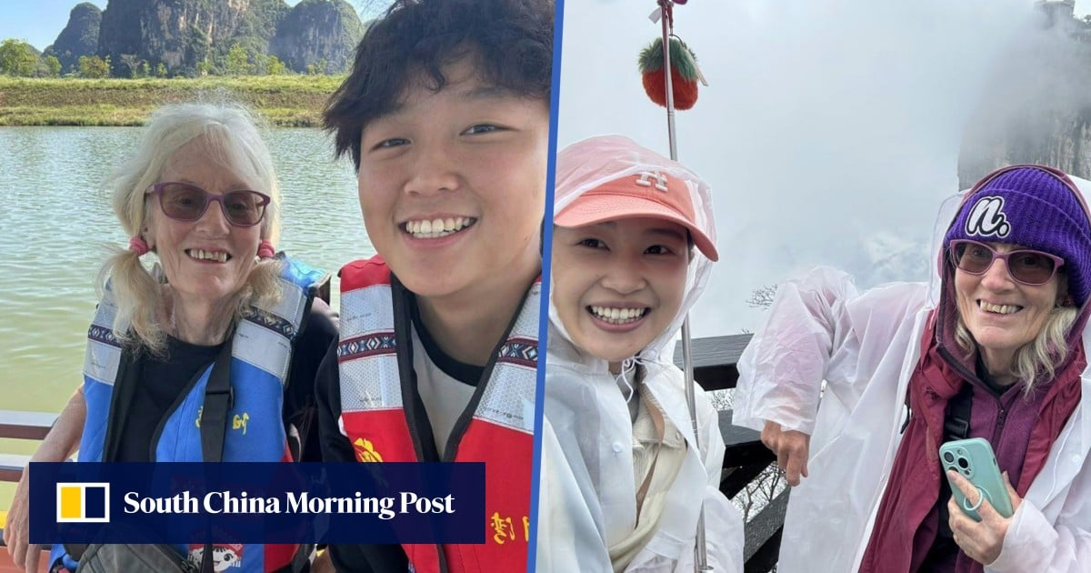 ‘Innate kindness’ of Chinese people moves British granny, 74, travelling solo across country