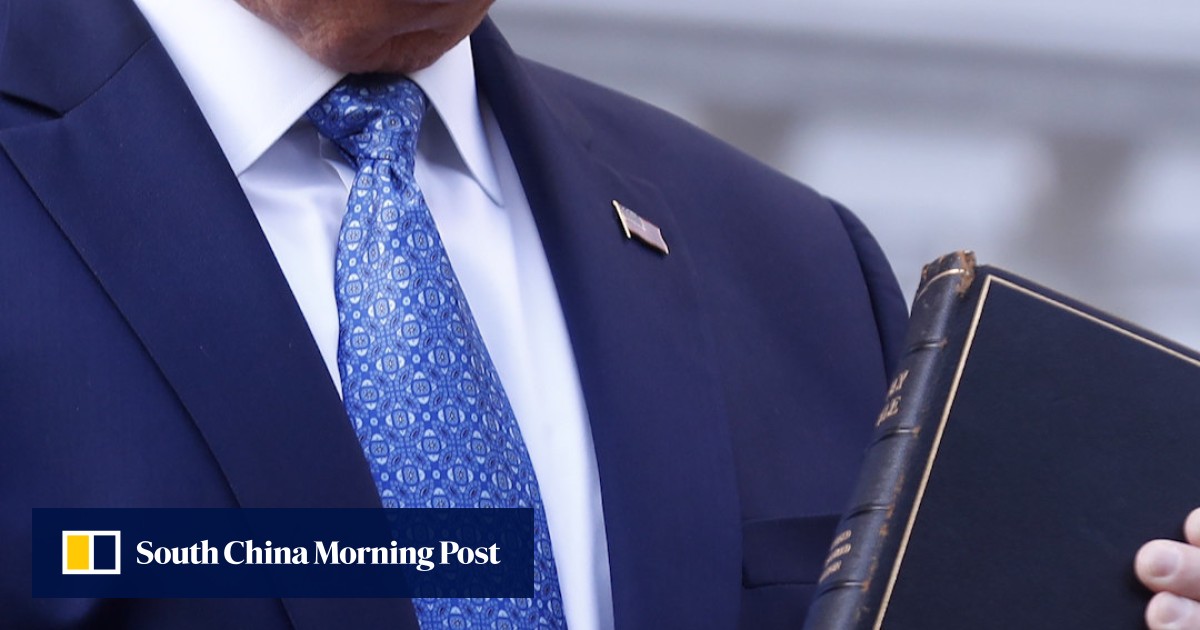 Trump reads Bible days after Jesus image controversy