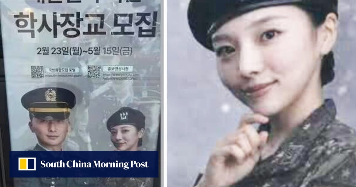 South Korean army removes poster depicting controversial hand gesture