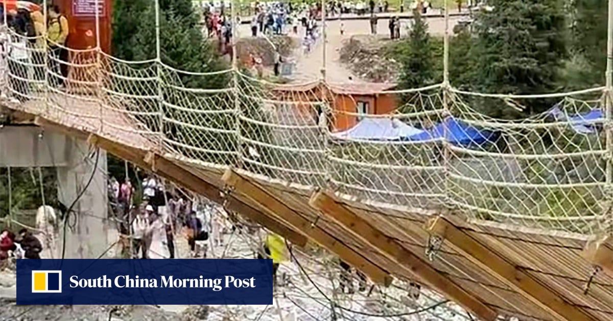 Defects – not jumping tourists – caused deadly Xinjiang bridge collapse: report