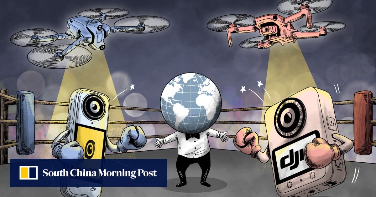 As DJI duels Insta360, China sharpens global hardware edge amid US scrutiny