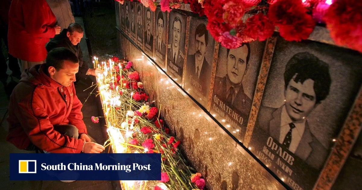 Ukrainians gather to remember Chernobyl disaster despite Russia’s war