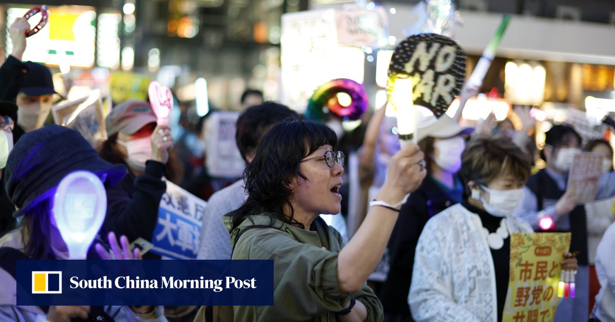 Japan’s Takaichi faces women-led backlash over constitution reform push, arms build-up