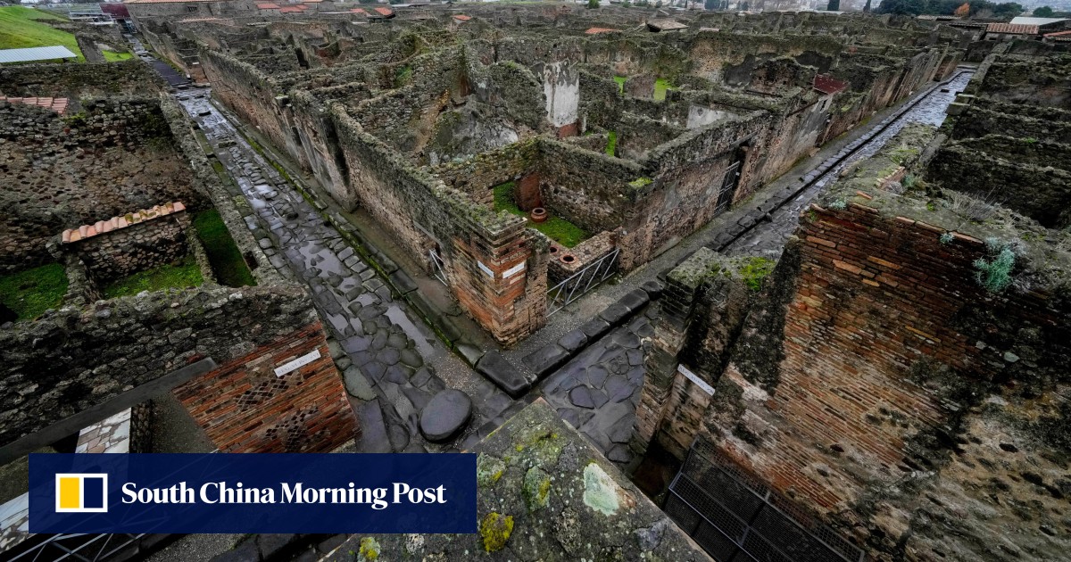Archaeologists at Pompeii use AI to reveal the face of one of the victims