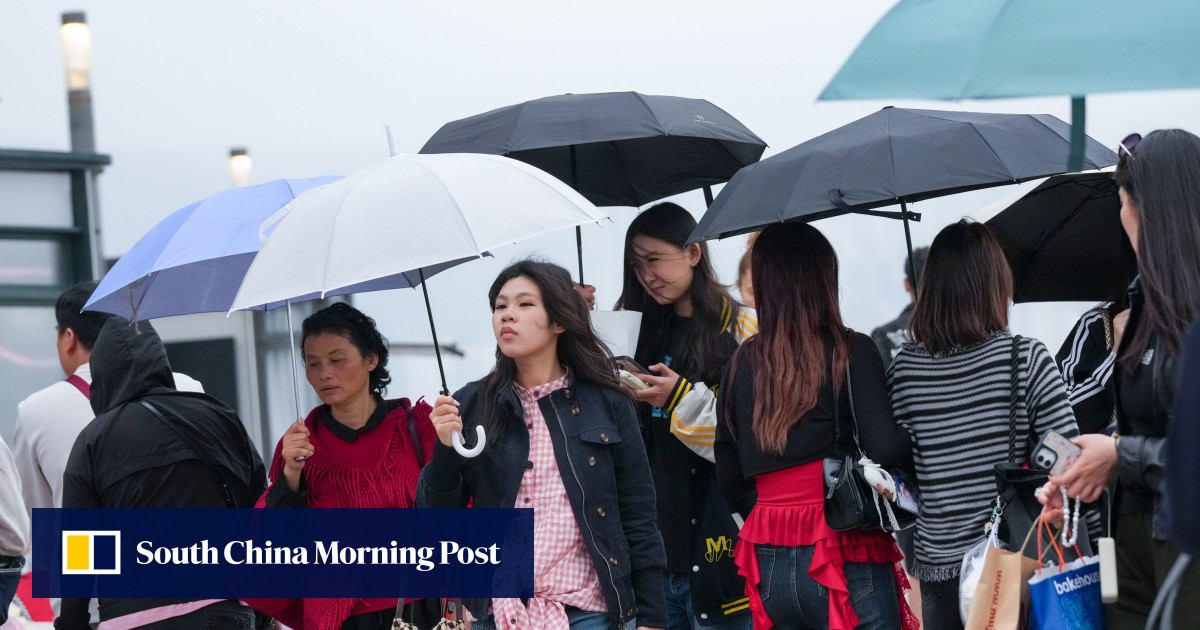 Unstable weather in week ahead, with heavy showers on Wednesday as temperatures drop