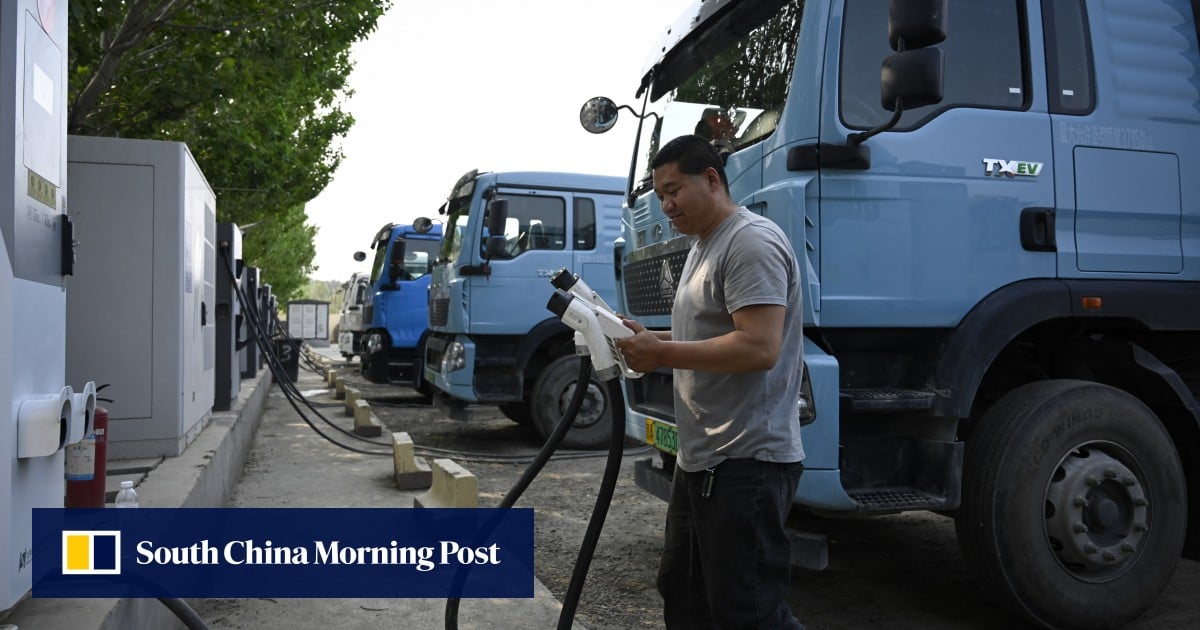 China’s electric vehicle boom spreads to heavy transport | South China Morning Post