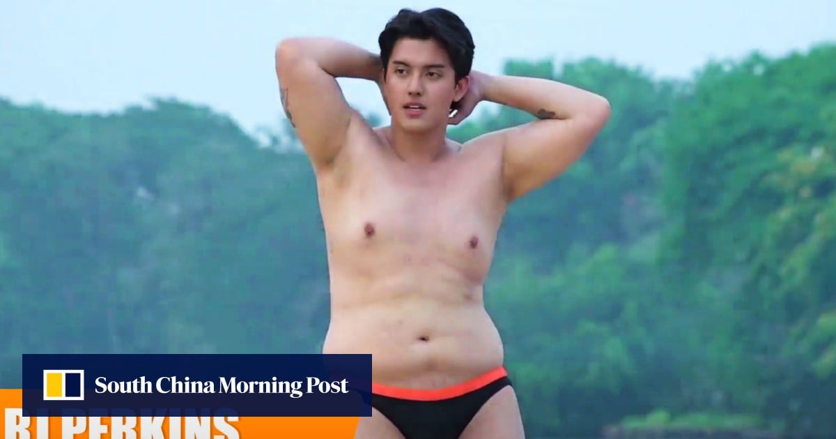 Male pageant contestant’s viral swimsuit walk sparks body image debate in Philippines