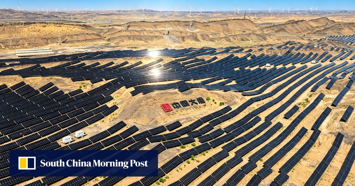 China powers up first green energy project with direct link to data centre