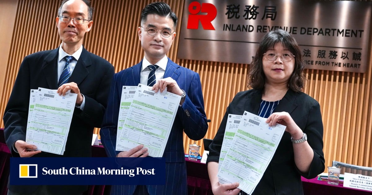 Hong Kong tax revenue rises 22% to HK$458 billion
