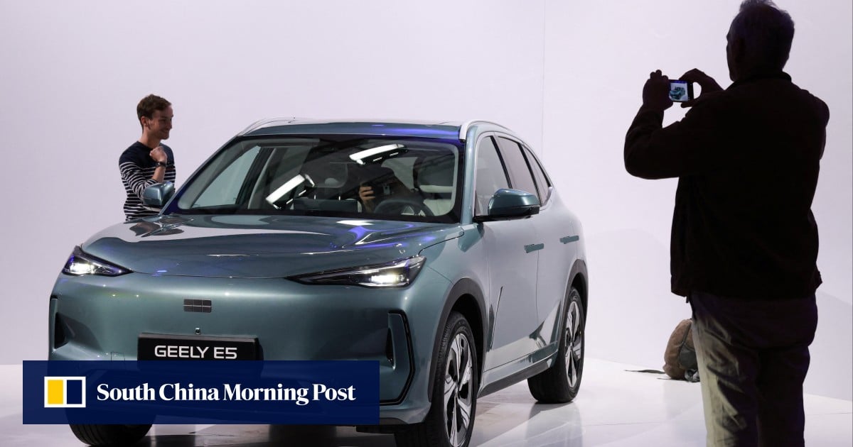 Chinese EV sales edge higher in April despite weakening domestic demand