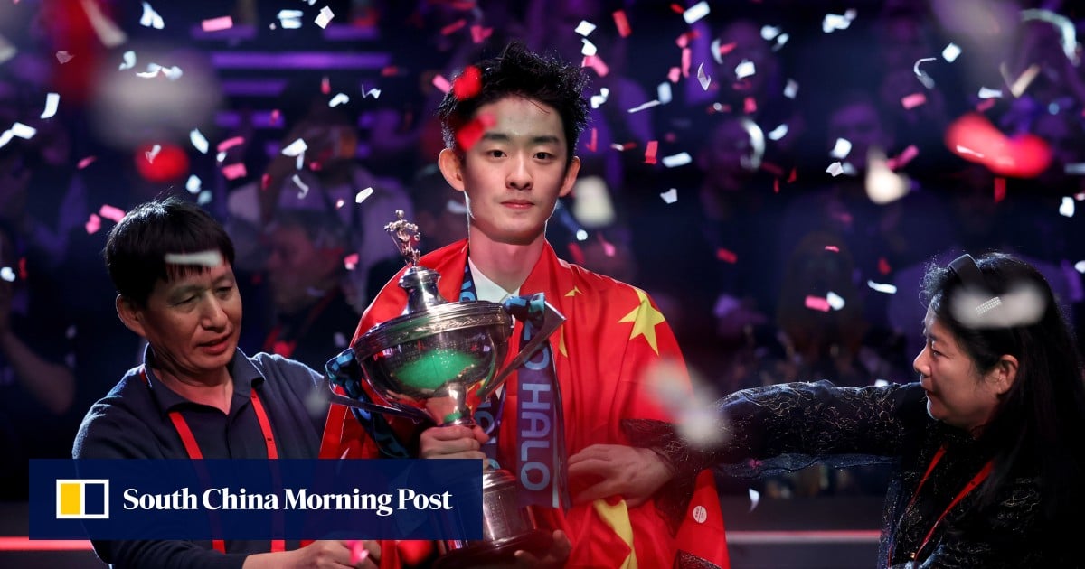 World Snooker Championship: China’s Wu Yize wins title for first time in dramatic final