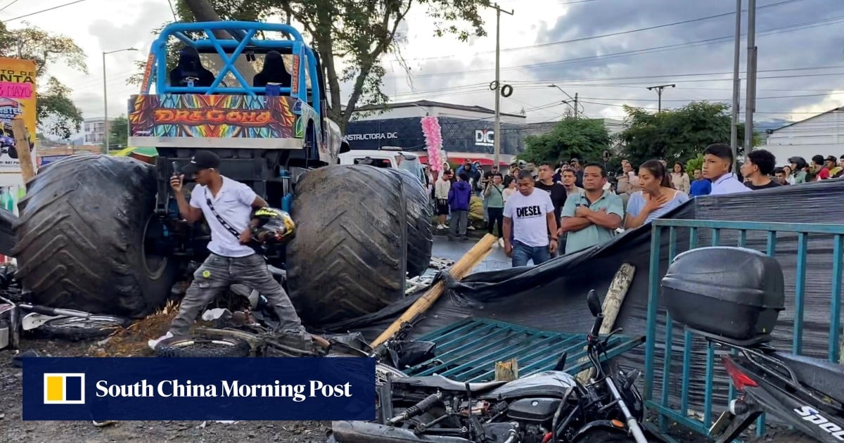 Birthday girl, 10, among 3 dead in Colombia monster truck crash