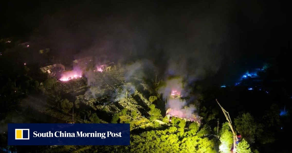 China fireworks factory explosion kills 21, injures more than 60 people
