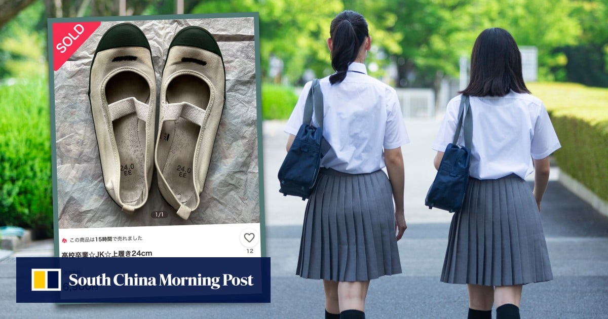 Japan online shops probed after listing schoolgirls’ old indoor shoes for sale at up to US$320