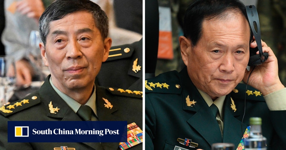2 former Chinese defence ministers given death sentence with reprieve