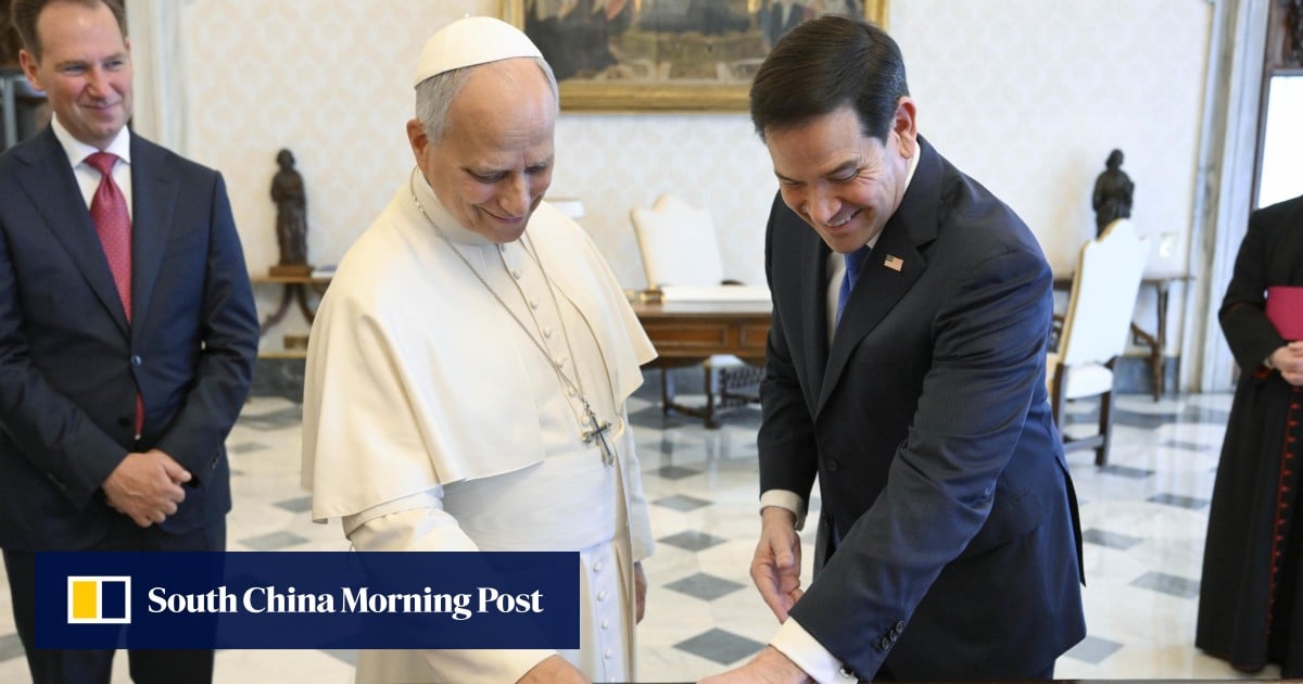 Rubio meets Pope Leo at Vatican to defuse tensions with Trump