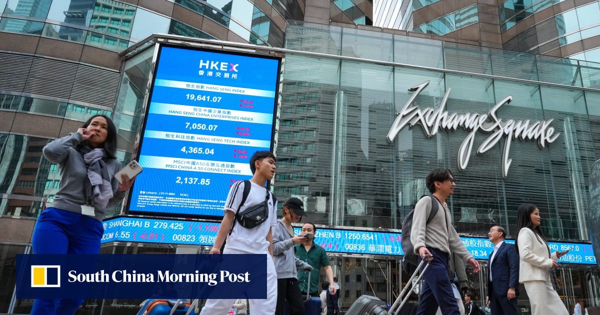 Hong Kong stocks hit 2-month high on hopes of Middle East war ending