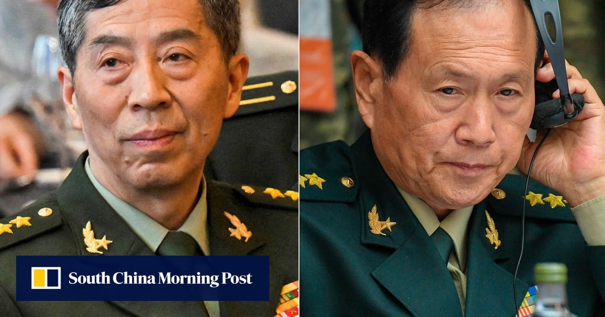 Two ex-Chinese defence chiefs get suspended death sentences