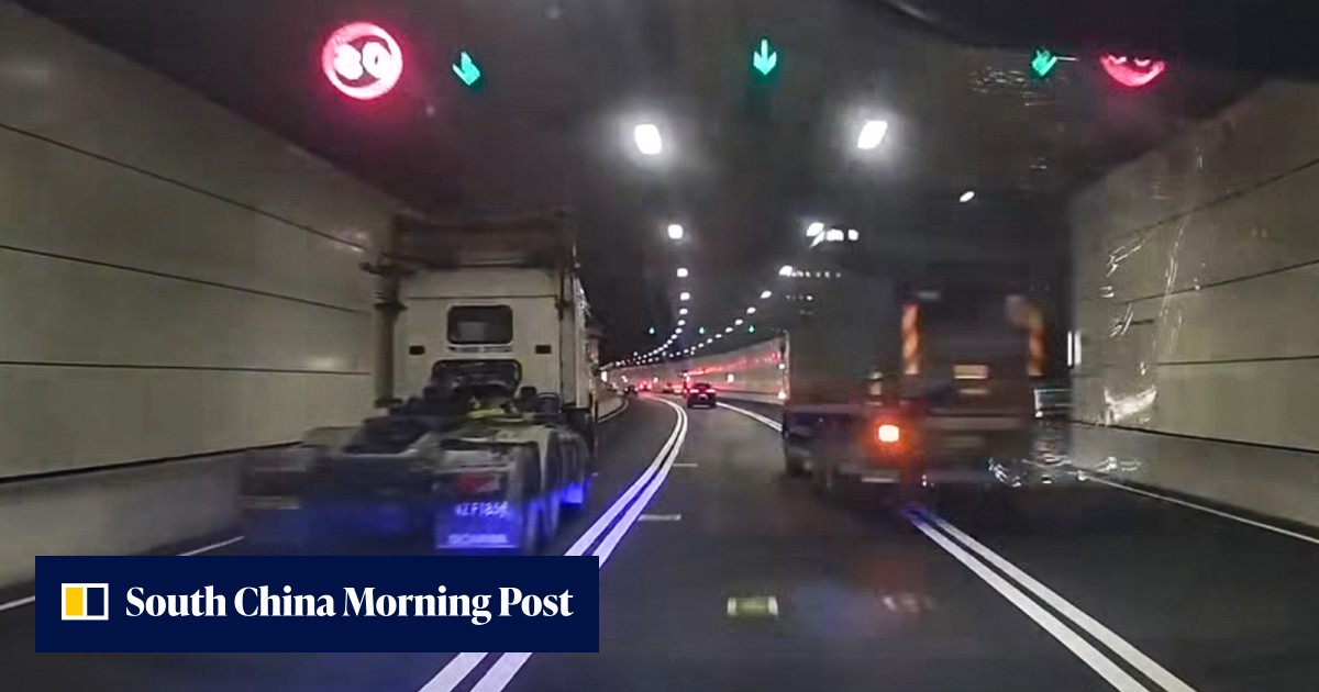 Hong Kong police arrest 2 drivers over alleged truck racing viral video