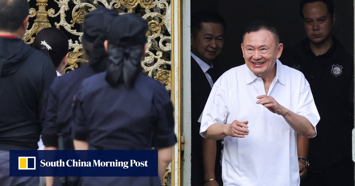 Thailand’s former prime minister Thaksin released on parole