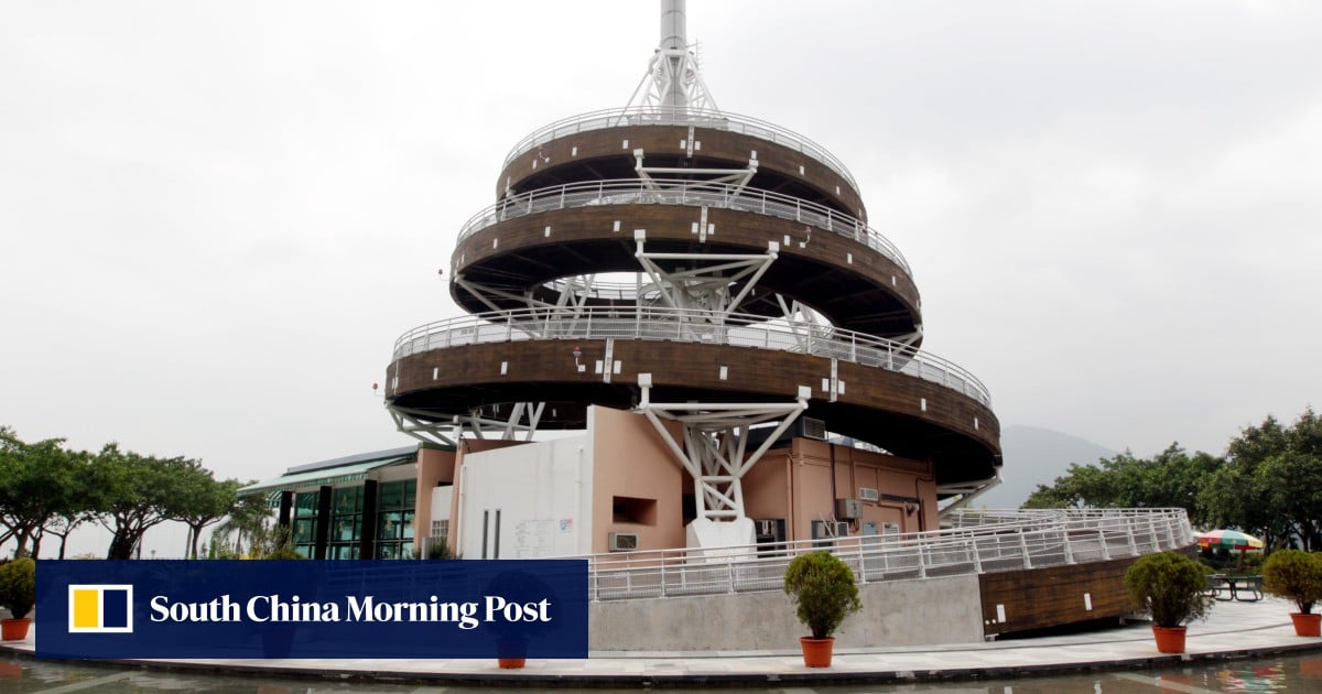 Man dies after suspected fall from Hong Kong’s Spiral Lookout Tower
