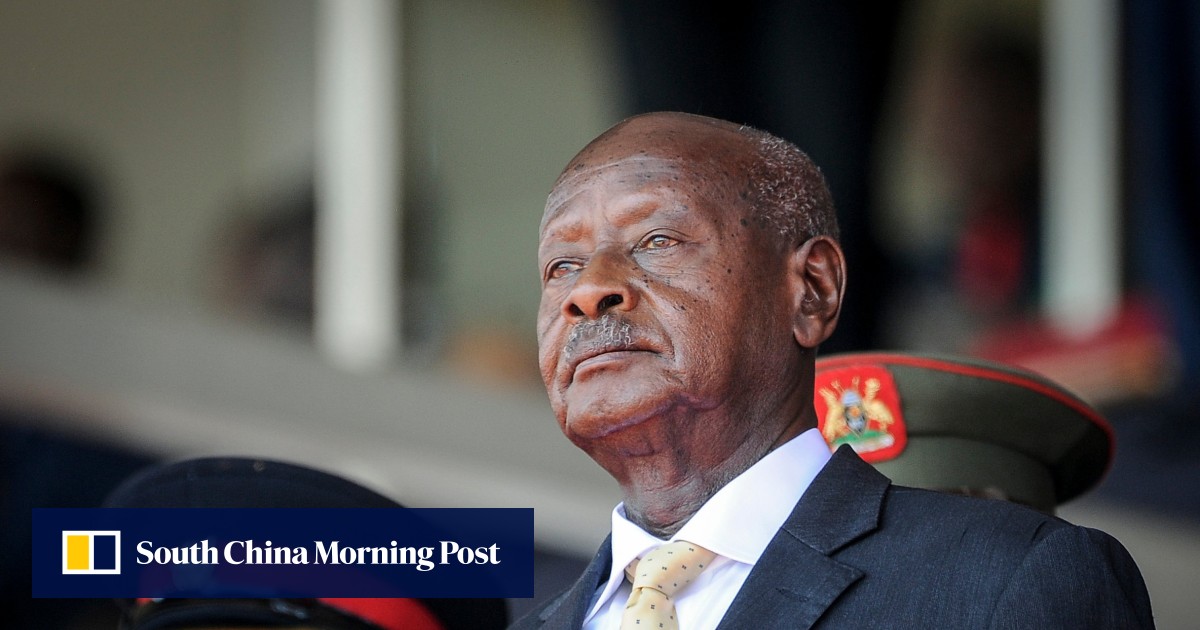 Ugandan president, 81, sworn in for new term after 40 years at the helm