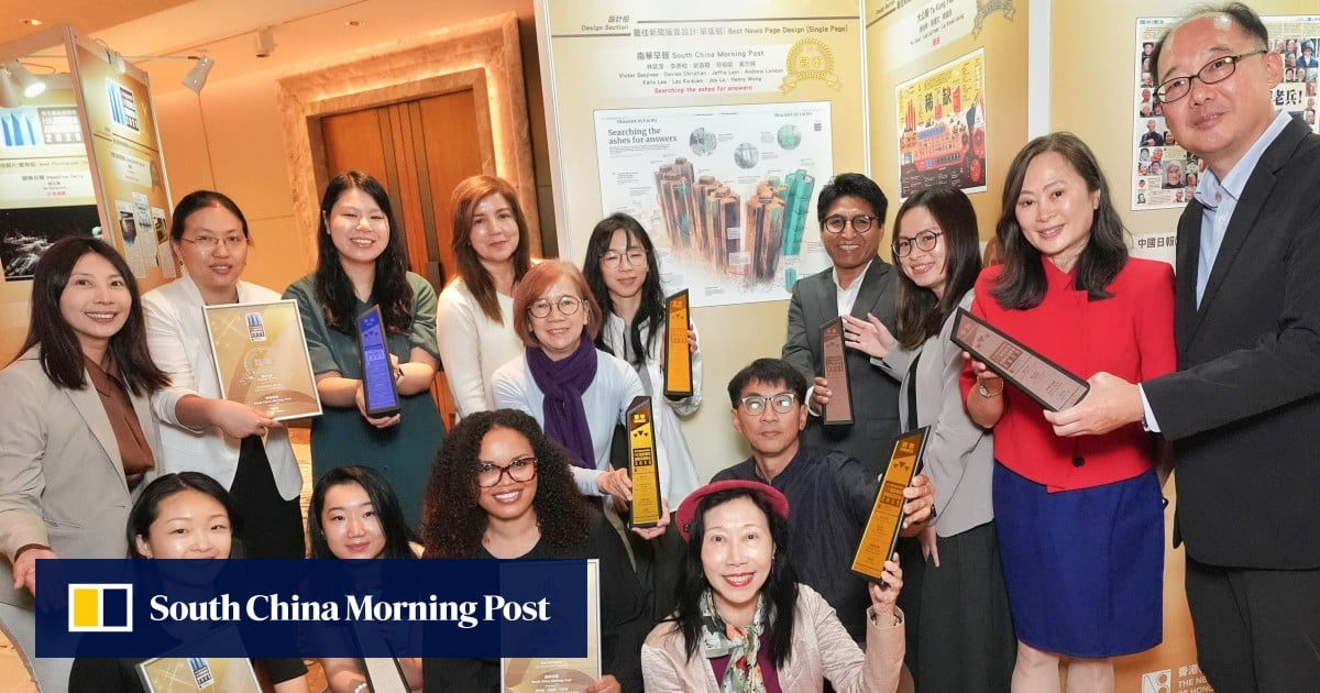 ‘Tell good stories of Hong Kong’ amid global turmoil, John Lee urges local media
