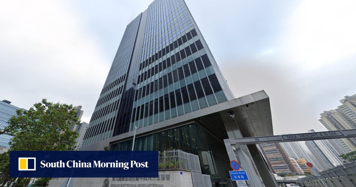 Hong Kong police officer fires service pistol by mistake at Kai Tak headquarters
