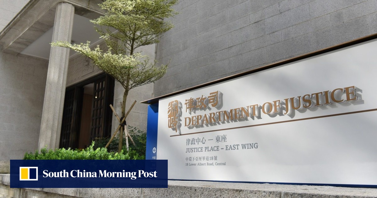 Hong Kong’s justice department rejects ‘despicable’ claims targeting prosecutors