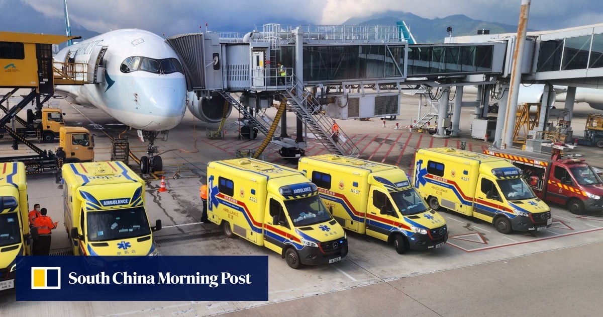 10 injured in severe turbulence on Cathay Pacific flight from Brisbane to Hong Kong