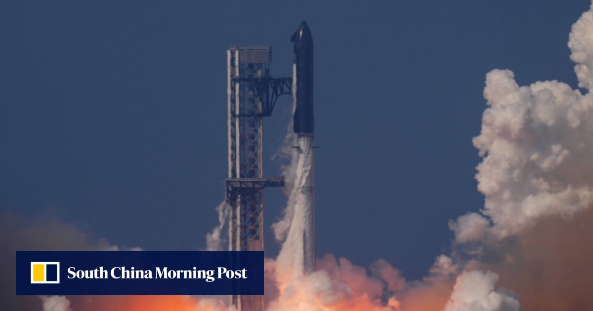 SpaceX launches its biggest, most beefed-up Starship yet on test flight