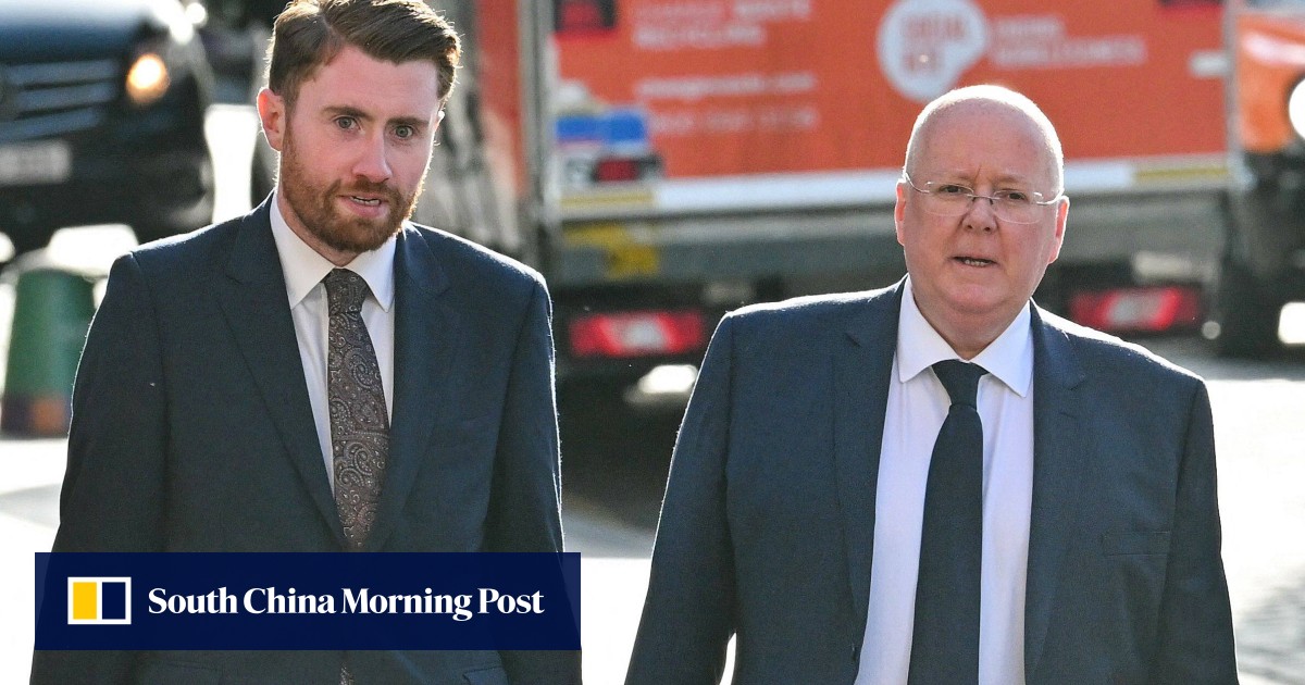Estranged husband of ex-Scottish leader pleads guilty to embezzlement from party