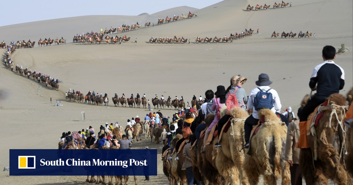 China police officers dig through sand with bare hands to search for Taiwan tourist’s lost phone
