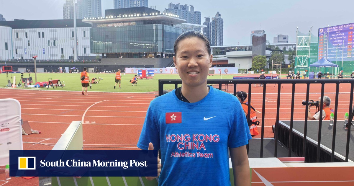 Teenager Kwong rewrites Hong Kong women’s record books with historic javelin throw