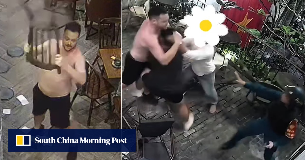 Vietnam detains Australian man who trashed Da Nang cafe in late-night rampage
