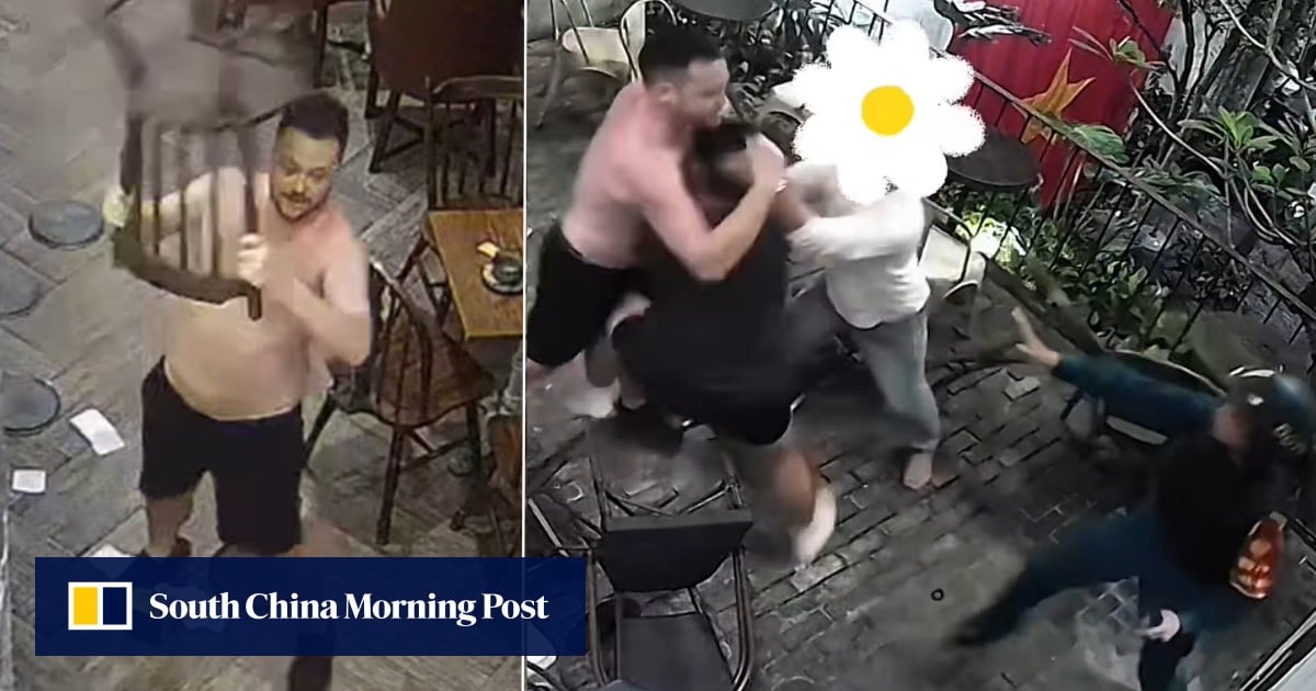 Vietnam detains Australian man who trashed Da Nang cafe in late-night rampage