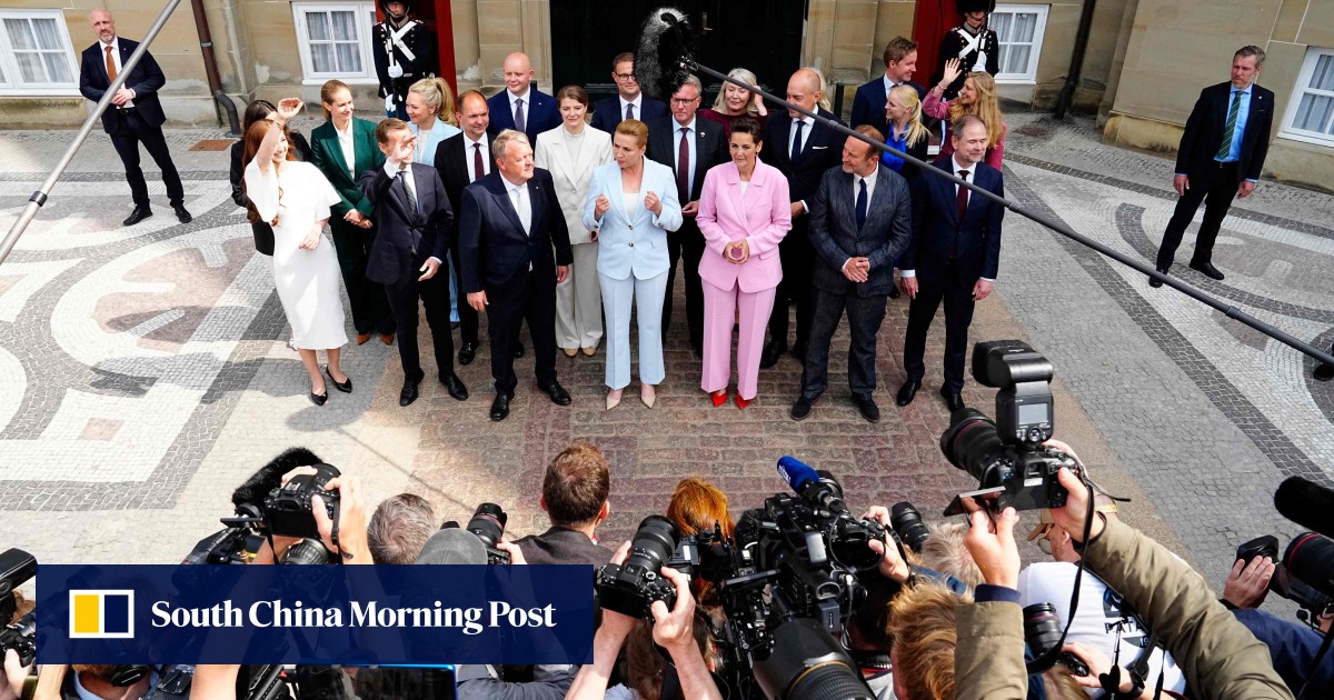 Denmark PM presents new government, with majority of women