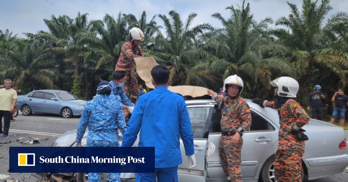Alleged luxury car race crash that killed 5 renews Malaysia’s road safety concerns
