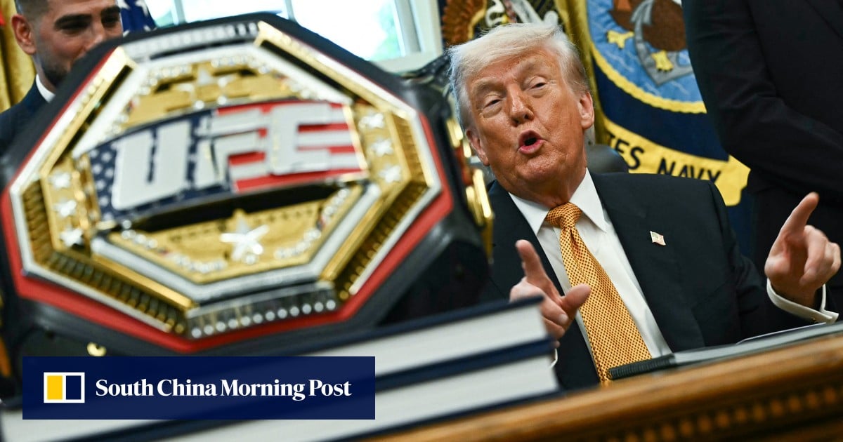 Trump says may leave UFC arena on White House lawn permanently