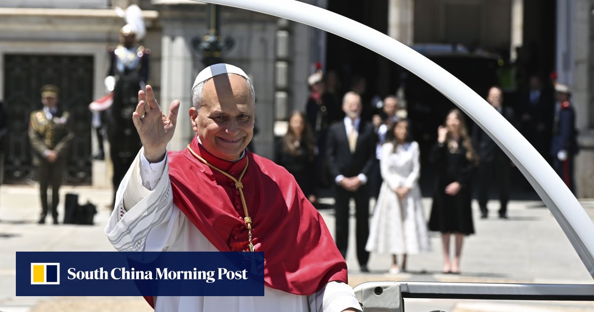 Pope Leo urges end to ‘polarising narratives’ on Spain visit