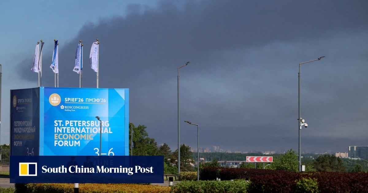 Russia downs 376 Ukrainian drones overnight on final day of St Petersburg forum Russia downs 376 Ukrainian drones overnight on final day of St Petersburg forum