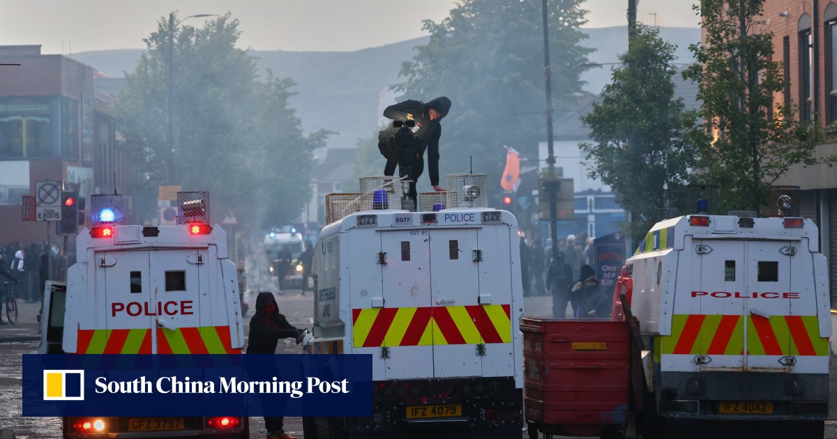 Elon Musk accused of inflaming tensions in Belfast after knife attack