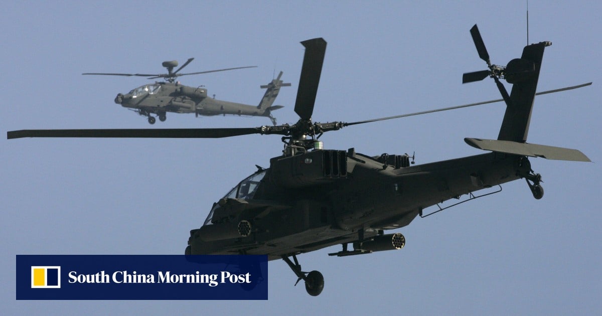 Trump says Iran shot down Apache helicopter, US must react Trump says Iran shot down Apache helicopter, US must react