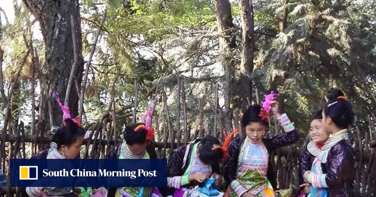 China’s Miao people believe human life symbolised by trees, depicting birth, hardship, death