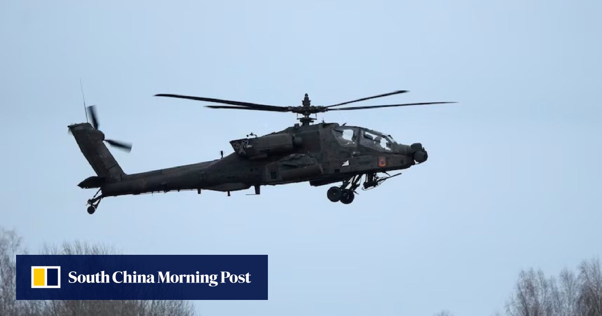 Trump says Iran downed US Apache helicopter, vows US response