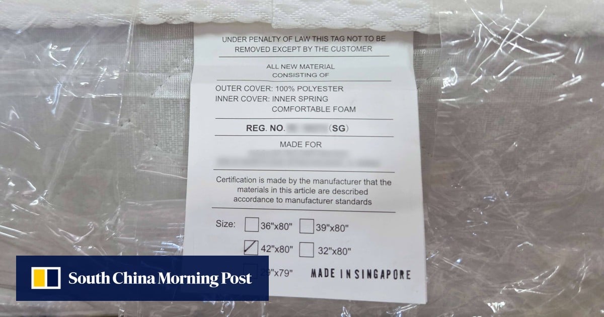 Singapore charges 3 men over US$18 million fake country of origin mattress scam