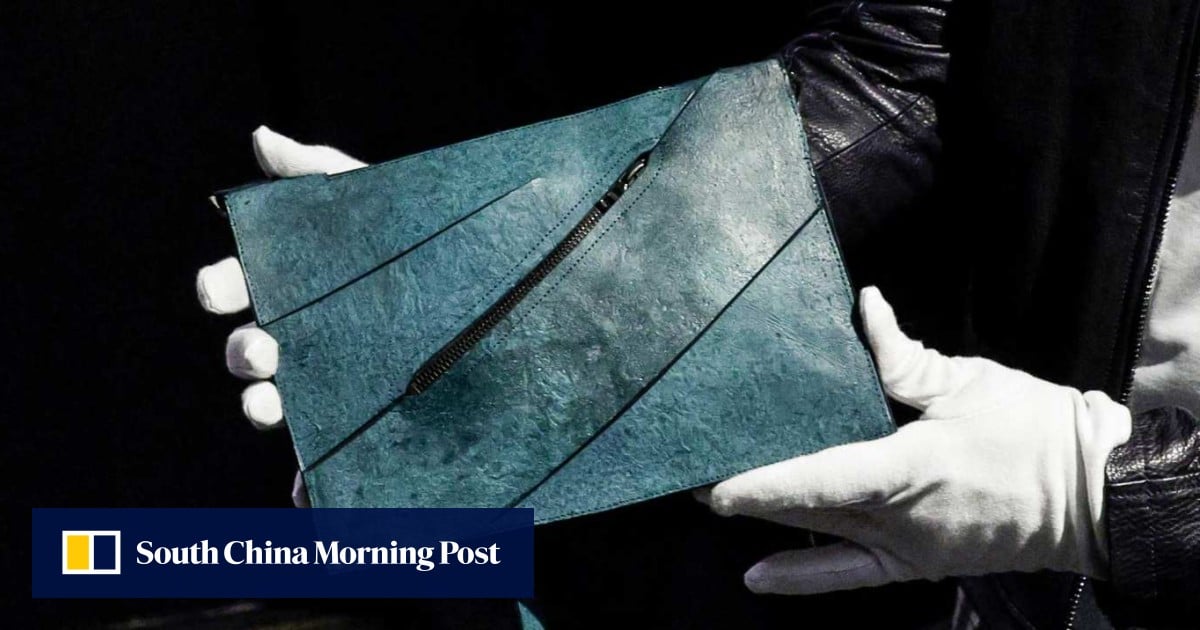 Bag made from ‘T. rex leather’ to be auctioned in Paris