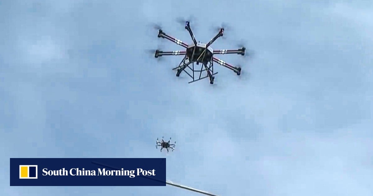 Can 150kg drones carry cement and bricks? Hong Kong is putting them to the test