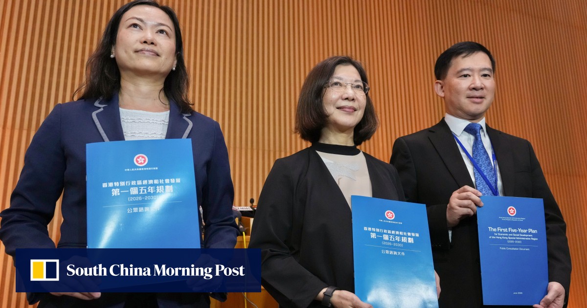 Government aims to publish Hong Kong’s first 5-year plan in third quarter: minister